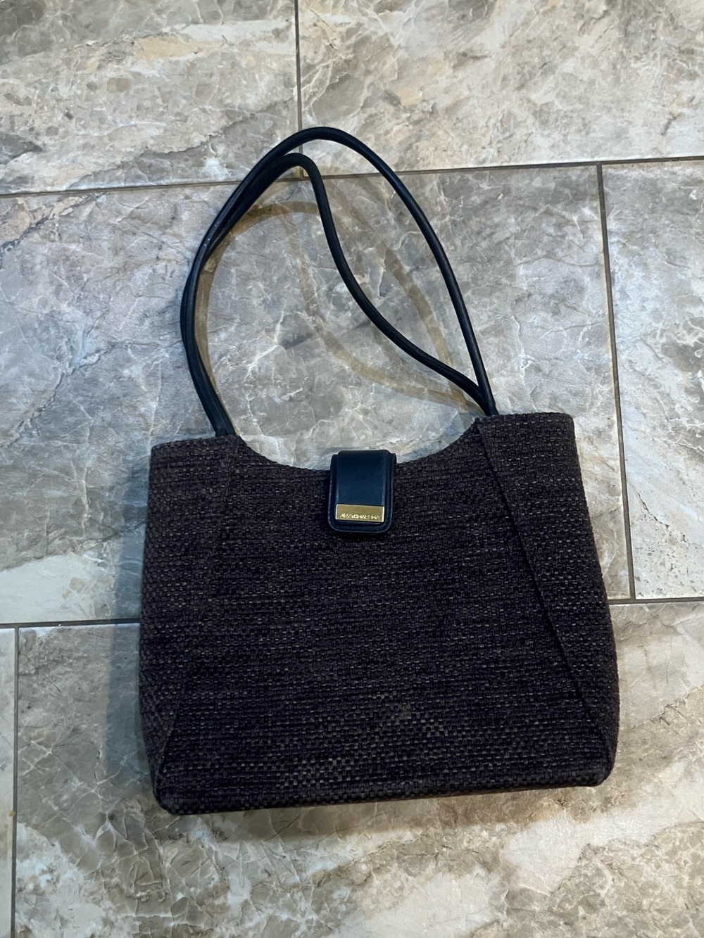 Jim Thompson Thai Silk Shoulder Bag brown